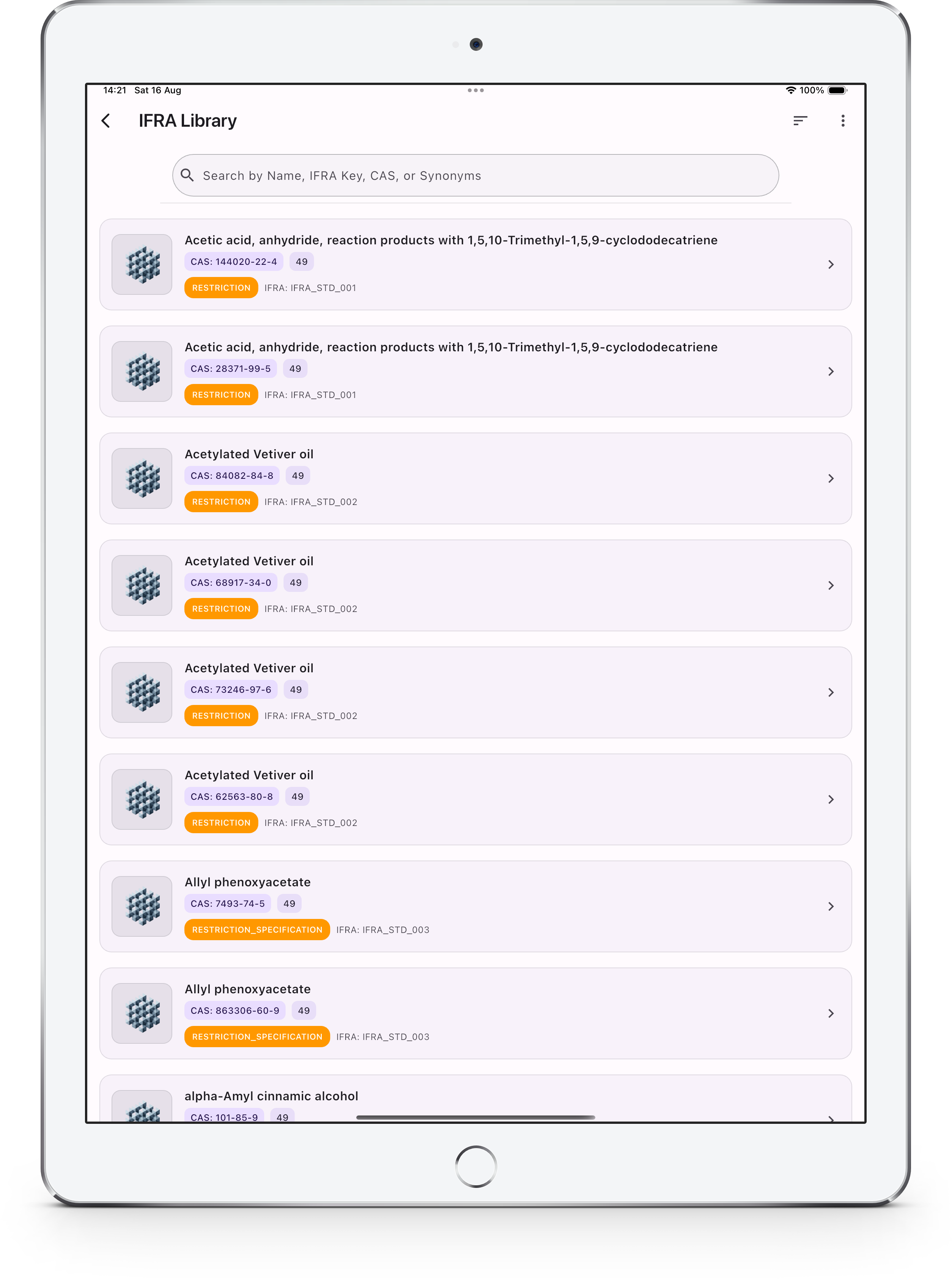 Performance illustration